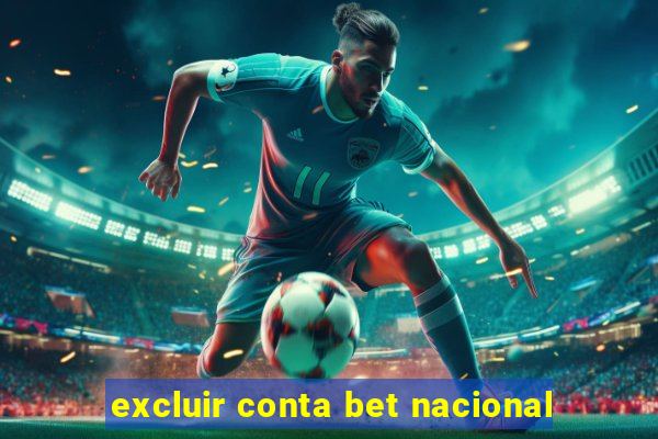 excluir conta bet nacional